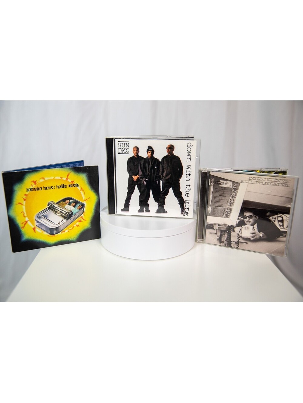 Beastie Boys, RUN DMC Music CDs Lot - Hello Nasty, Down with the King, Ill Comm
